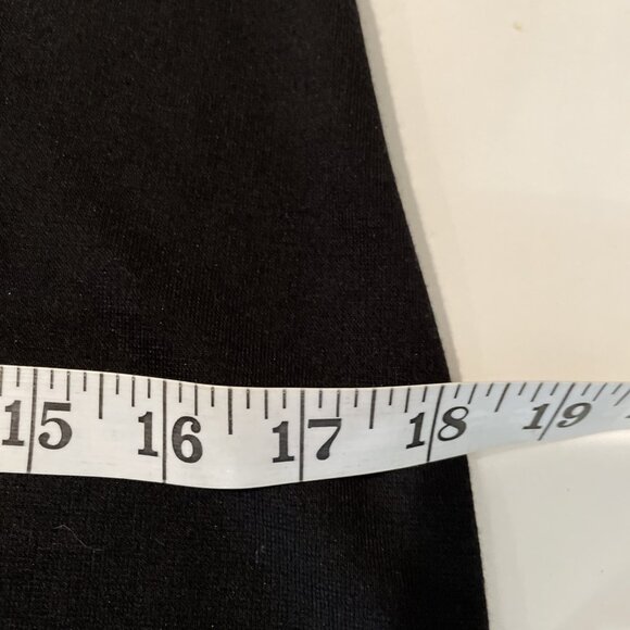 Zara Bodycon Midi Tank Dress Size XL Black Sleeveless Balletcore Minimalist NWT - Picture 12 of 12